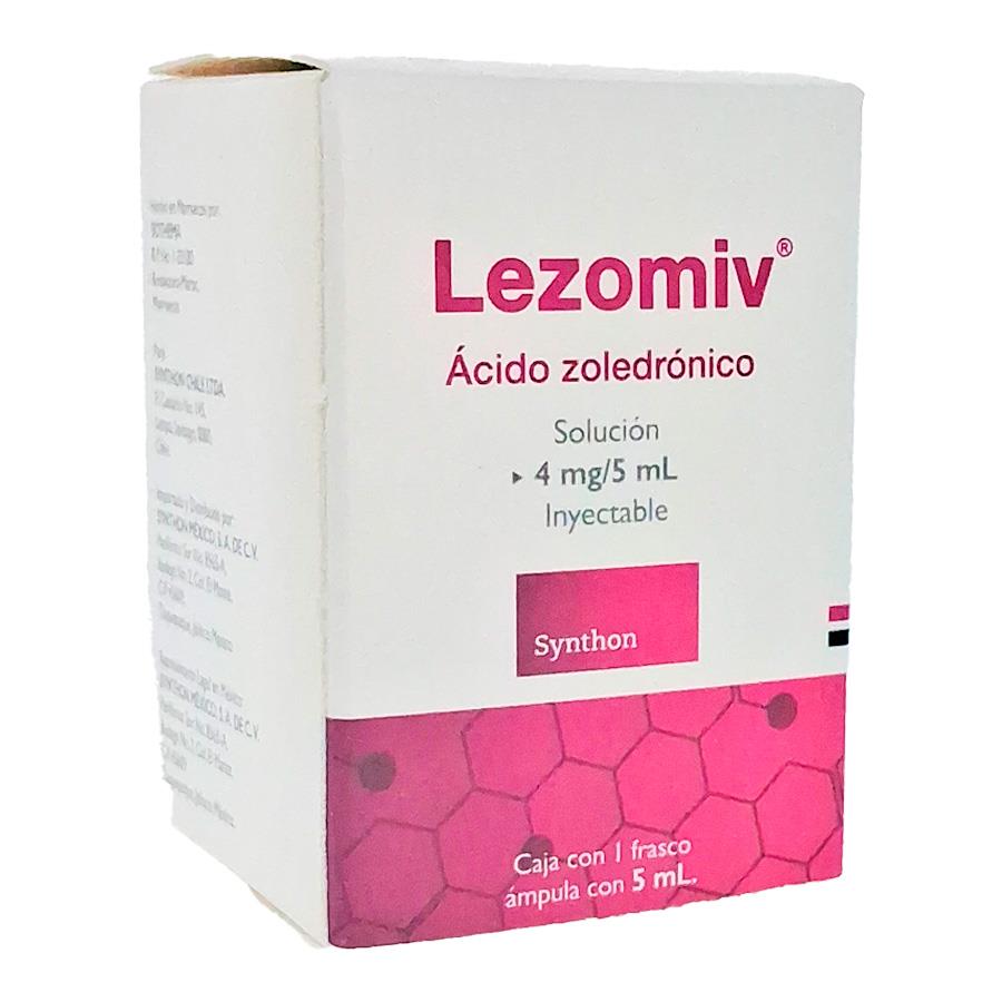 ÁCIDO ZOLEDRONICO C/1 4MG/4ML LEZOMIL